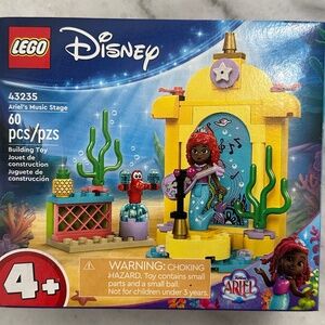 Brand New Lego 43235 Disney Princess The Little Mermaid Ariel's Music Stage 4+